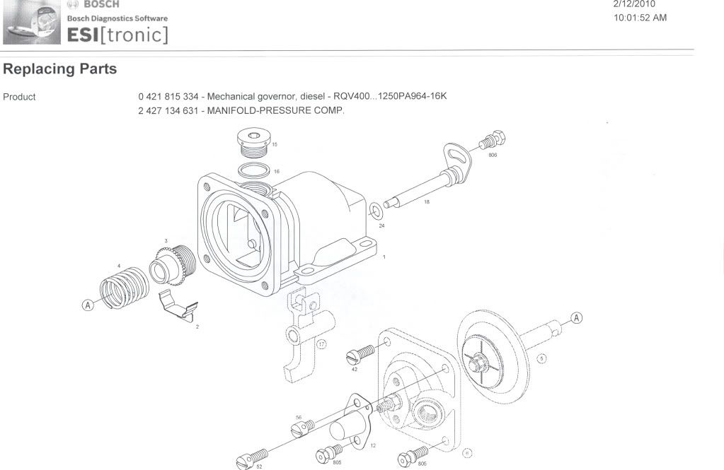P7100 Injection Pump and Governor Assembley Diagram Cummins Diesel Forum